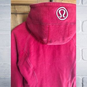 Coral Lululemon Scuba Hoodie